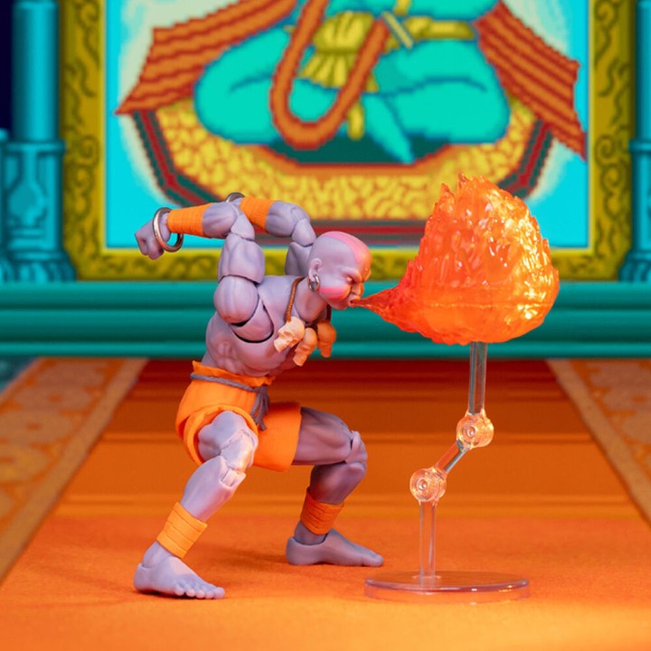Figura Dhalsim Player 2 Street Fighter II 17cm
