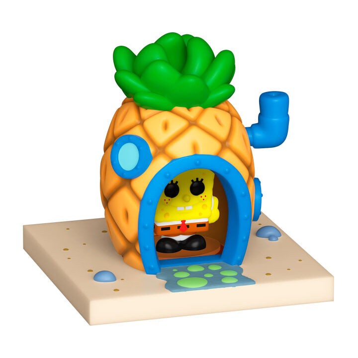 Figura Bitty POP Town Bob Esponja - Sponge Bob at Home