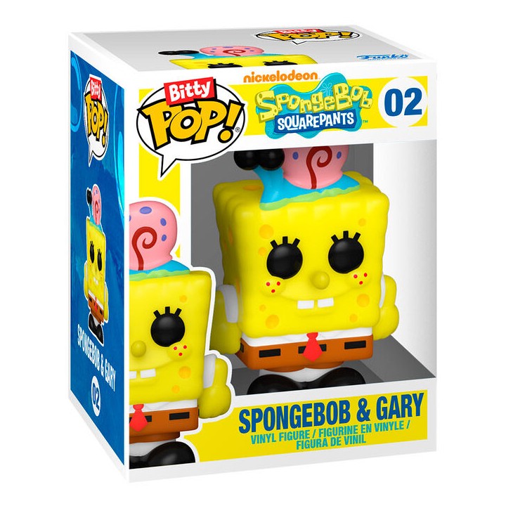 Figura Bitty POP Town Bob Esponja - Sponge Bob at Home