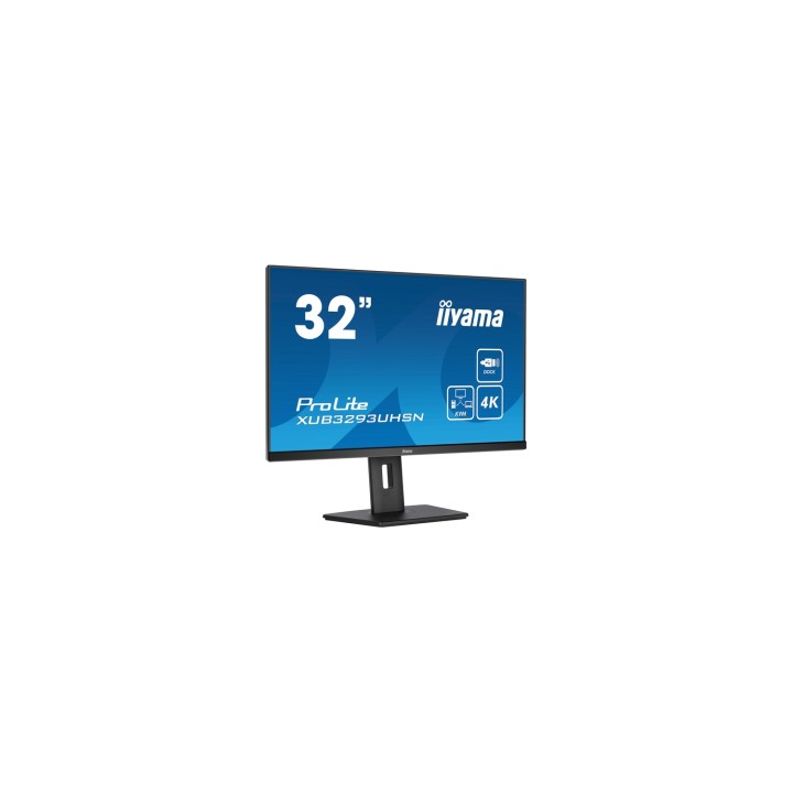 iiyama ProLite XUB3293UHSN-B5 pantalla para PC 80 cm (31.5") 3840 x 2160 Pixeles 4K Ultra HD LCD Negro
