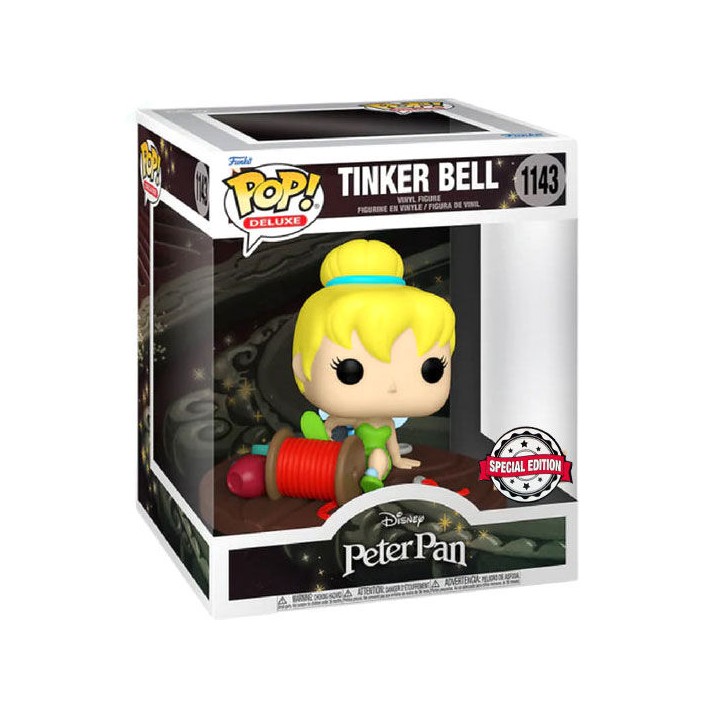 Figura POP Disney Peter Pan Tinker Bell on Spool Exclusive