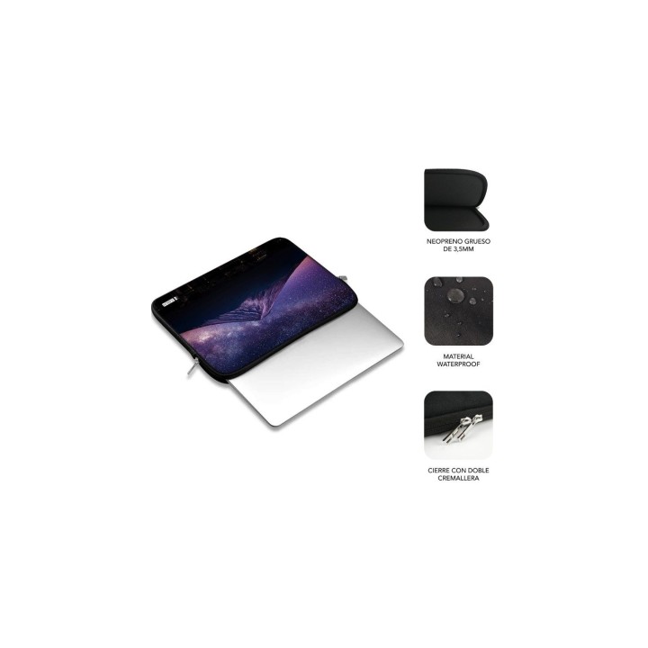 Funda Subblim Trendy Sleeve Neo Mountain para Portátiles hasta 14"