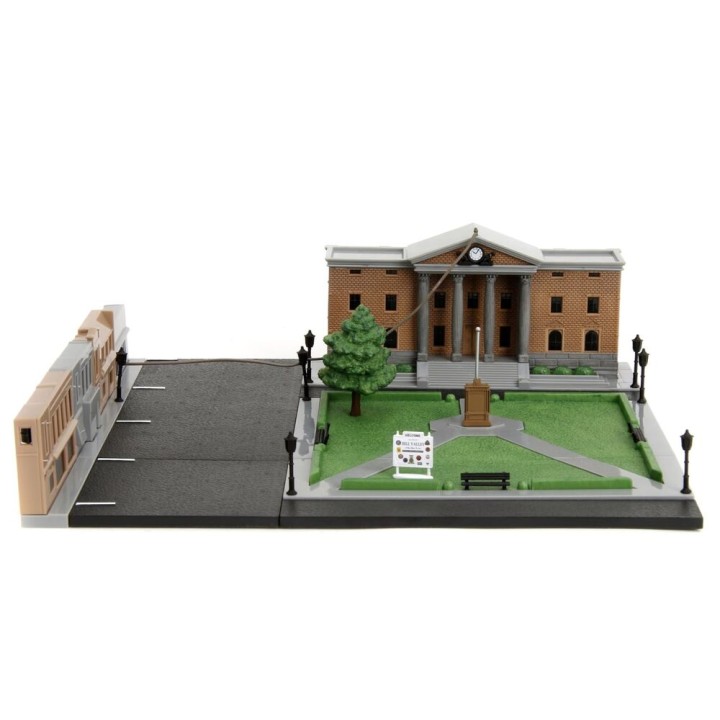 Replica Diorama Plaza de la Corte de Hill Valley Regreso al Futuro