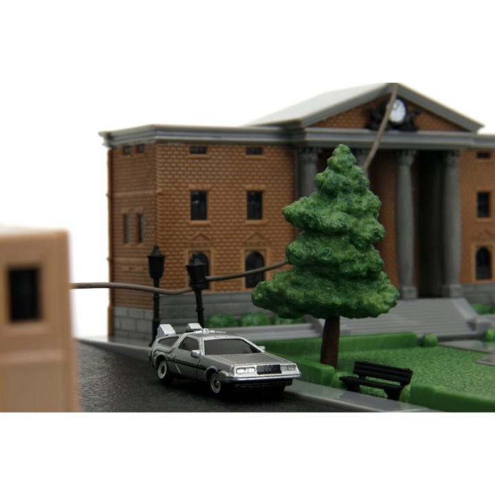 Replica Diorama Plaza de la Corte de Hill Valley Regreso al Futuro