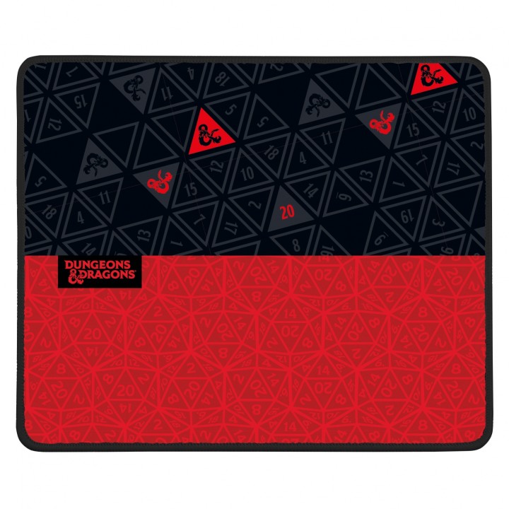 ALFOMBRILLA D&D RED&BLACK