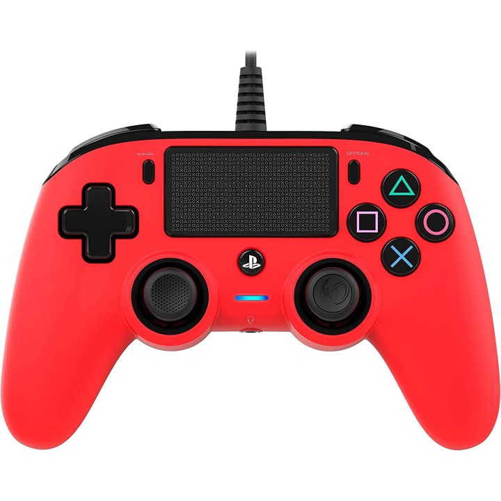 Nacon Compact Controller Wired para PS4 Rojo