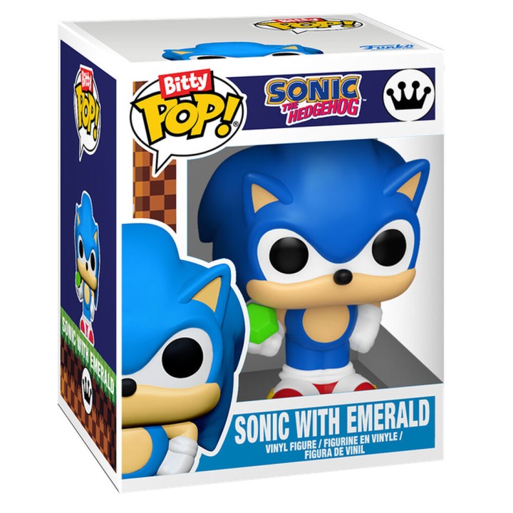 Figura Bitty POP Boxes Sonic The Hedgehog Sonic 2 diorama Set