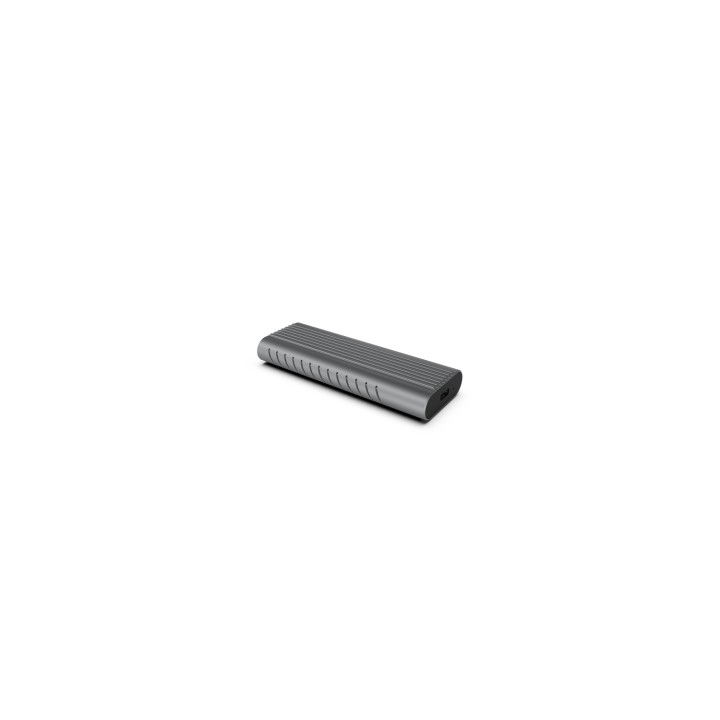 Ewent EW7025 caja para disco duro externo Caja externa para unidad de estado sólido (SSD) Gris M.2