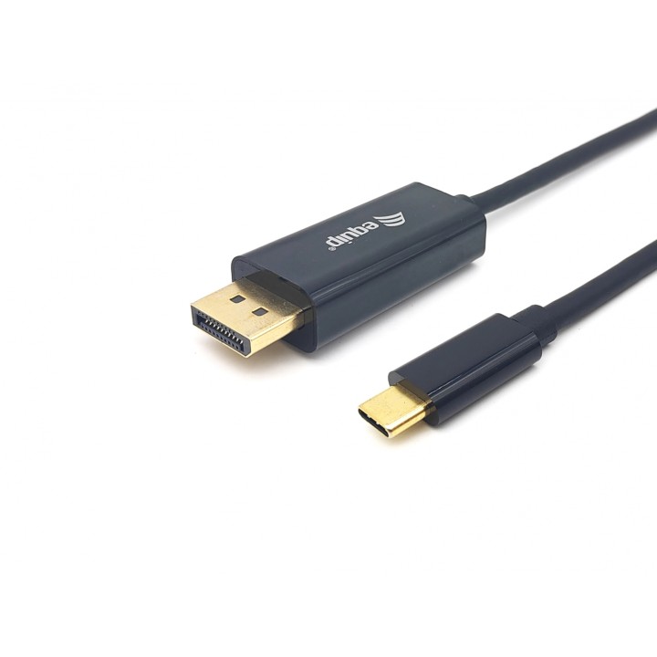 Equip 133427 adaptador de cable de vÍ­deo 2 m USB Tipo C DisplayPort Gris
