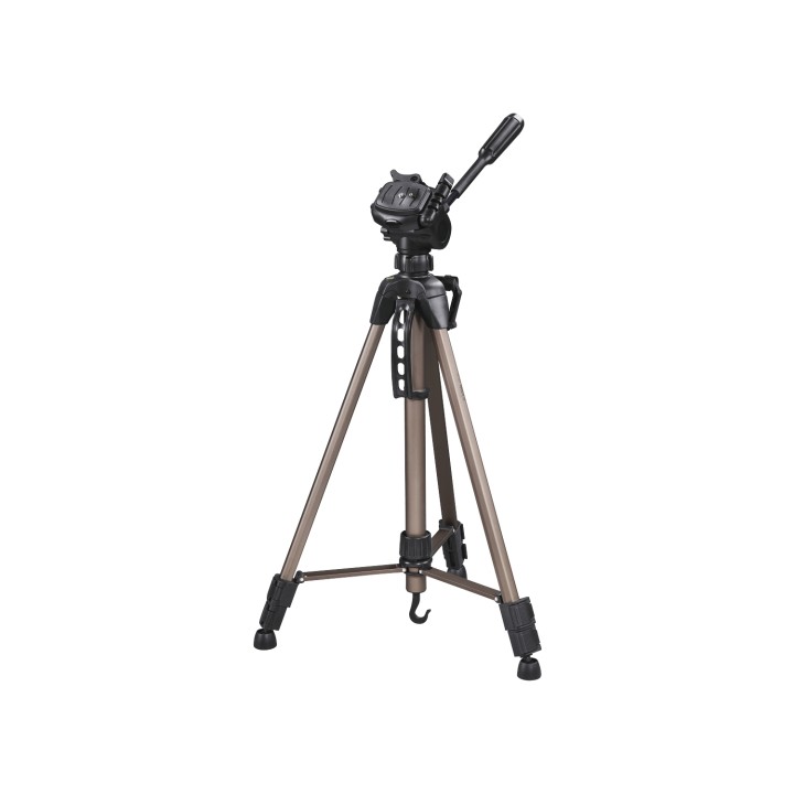 Hama Tripode Star 61, trÍ­pode de 3 patas, altura ajustable desde 60cm -153 cm, Color negro y oro rosado.