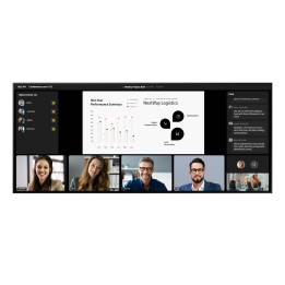 Samsung LH105QPD5BGXEN pantalla de señalización 2,67 m (105") Wifi 500 cd / m² 5K Ultra HD Negro Tizen 7.0 24/7
