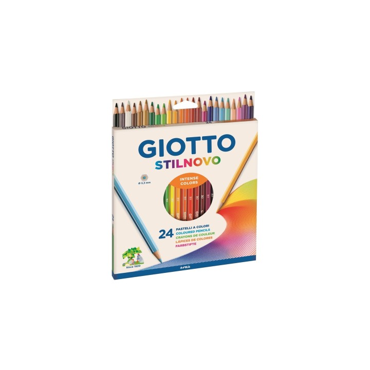 Giotto 8000825256608 lápiz de color Multicolor 24 pieza(s)