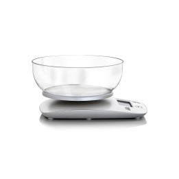 Laica KS1060 báscula de cocina Blanco Encimera Rectángulo Báscula electrónica de cocina