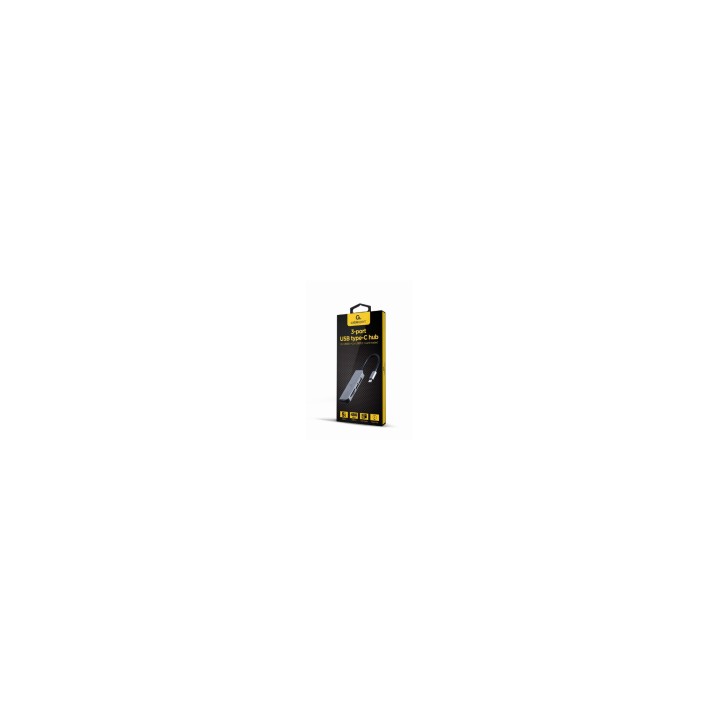 Gembird A-CM-COMBO5-02 base para portátil y replicador de puertos Alámbrico USB 3.2 Gen 1 (3.1 Gen 1) Type-C Plata