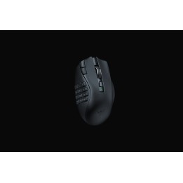 Razer Naga V2 HyperSpeed ratón mano derecha RF Wireless + Bluetooth Í“ptico 30000 DPI