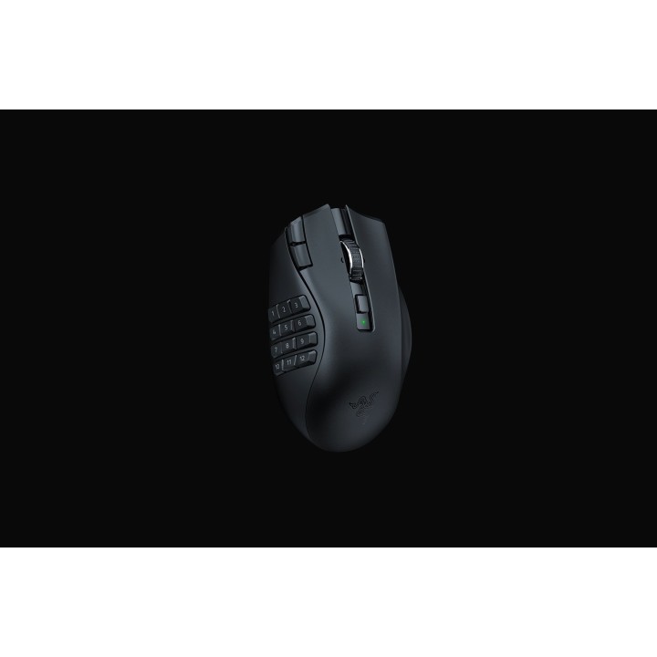 Razer Naga V2 HyperSpeed ratón mano derecha RF Wireless + Bluetooth Í“ptico 30000 DPI