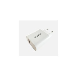 Approx APPUSBWALL18 Kit 2 in 1: 18W Cargador QC 3.0 + Cable USB Tipo-C