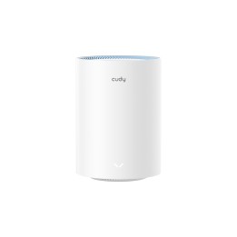 Cudy M1200 1-PACK sistema Wi-Fi Mesh (Wi-Fi en malla) Doble banda (2,4 GHz / 5 GHz) Wi-Fi 5 (802.11ac) Blanco Interno