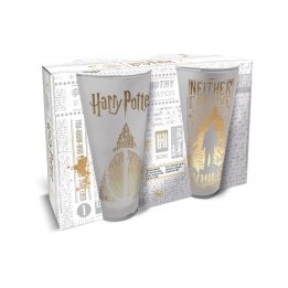 Set 2 vasos casual Harry Potter  490ml golden