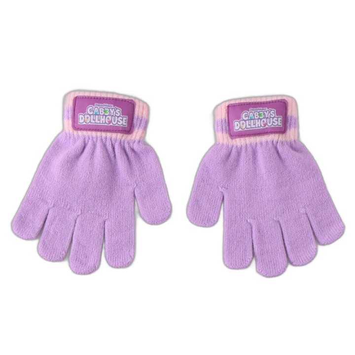 Conjunto gorro guantes bufanda La Casa de Muñecas de Gabby
