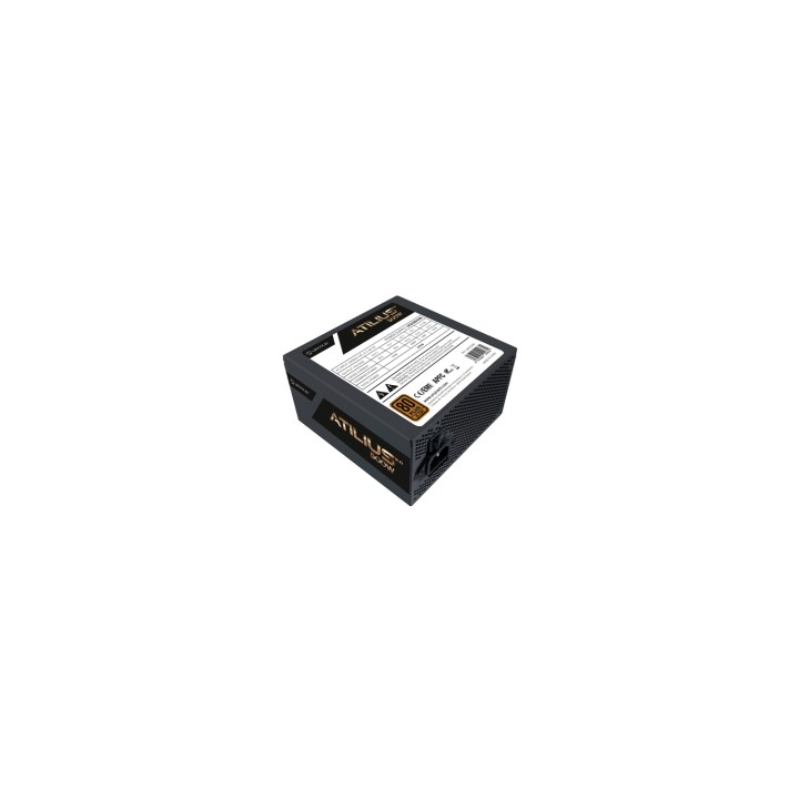 UNYKAch ATX Atilius 2.0 Black 500W 80+ Bronze unidad de fuente de alimentación 20+4 pin ATX Negro