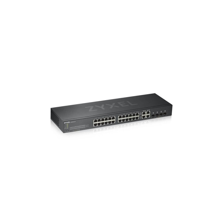 Zyxel GS1920-24V2 Gestionado Gigabit Ethernet (10/100/1000) Negro