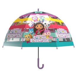 Paraguas manual burbuja La Casa de Muñecas de Gabby 48cm