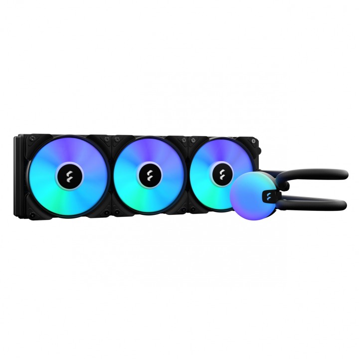 Fractal Design Lumen S36 v2 RGB Procesador Sistema de refrigeración lÍ­quida todo en uno 12 cm Negro 1 pieza(s)