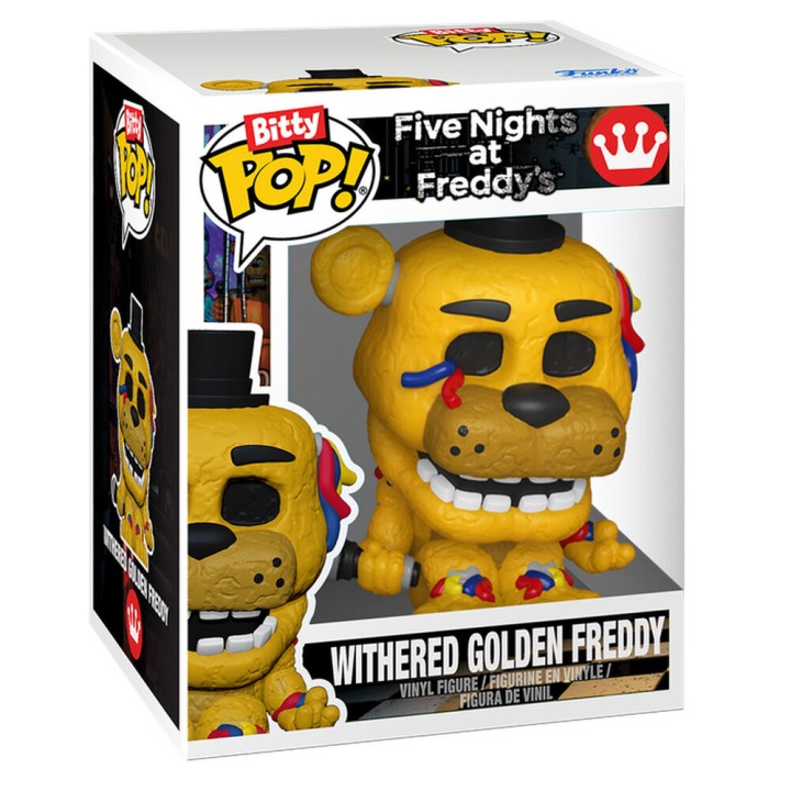 Blister 4 figuras Bitty POP Five Nights at Freddy´s Edicion Limitada