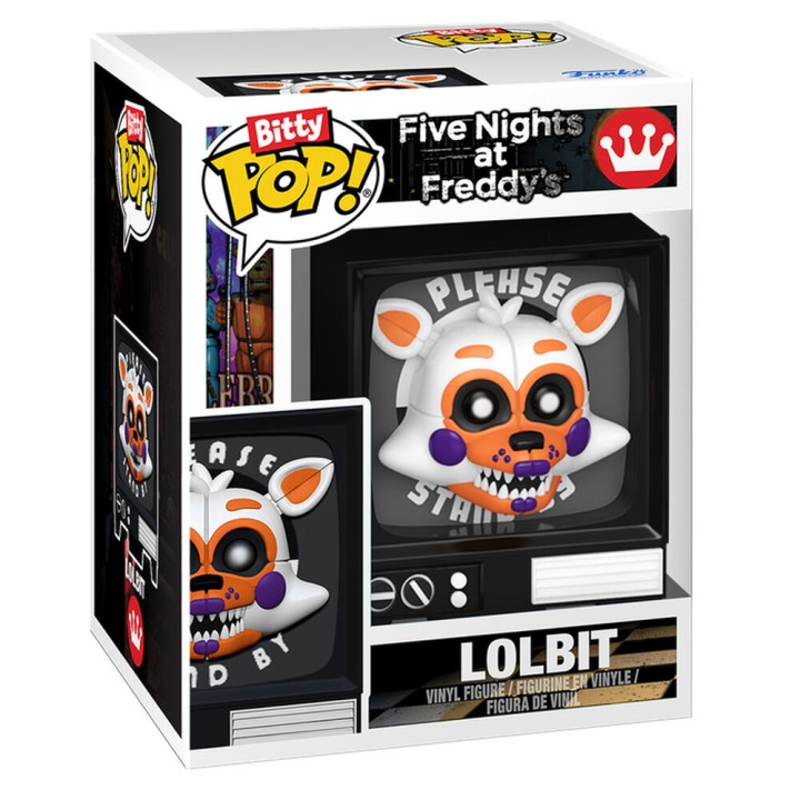 Blister 4 figuras Bitty POP Five Nights at Freddy´s Edicion Limitada