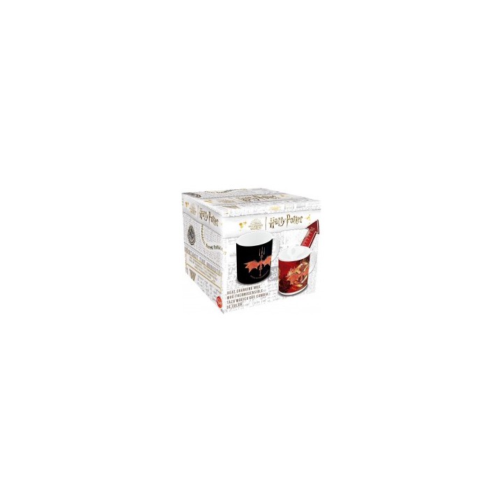 Taza cerámica Harry Potter  325ml cambio color (en caja regalo)