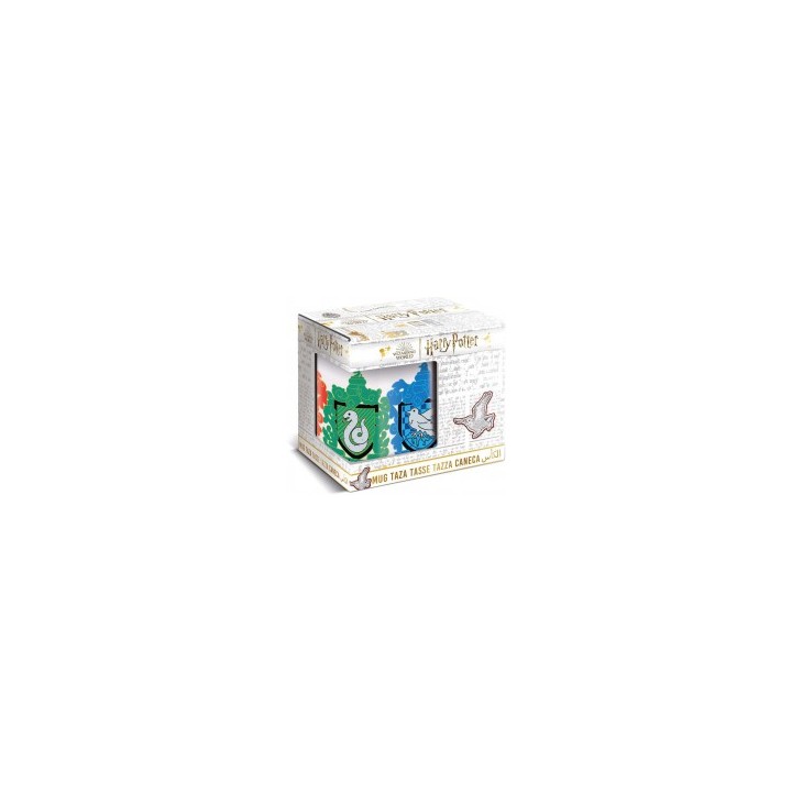 Taza cerámica Harry Potter Chibi house 325ml (caja regalo)
