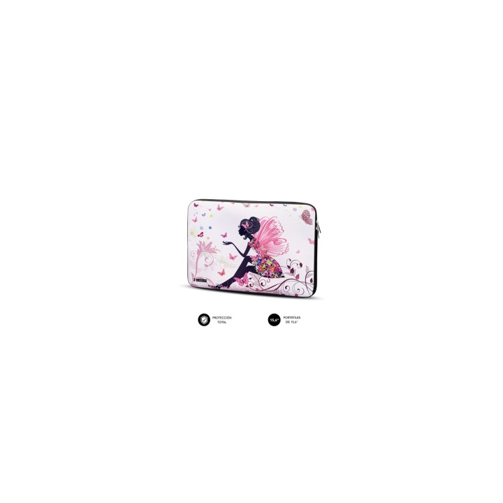 SUBBLIM Funda Ordenador Neopreno Trendy Sleeve Neo Hada 15,6"