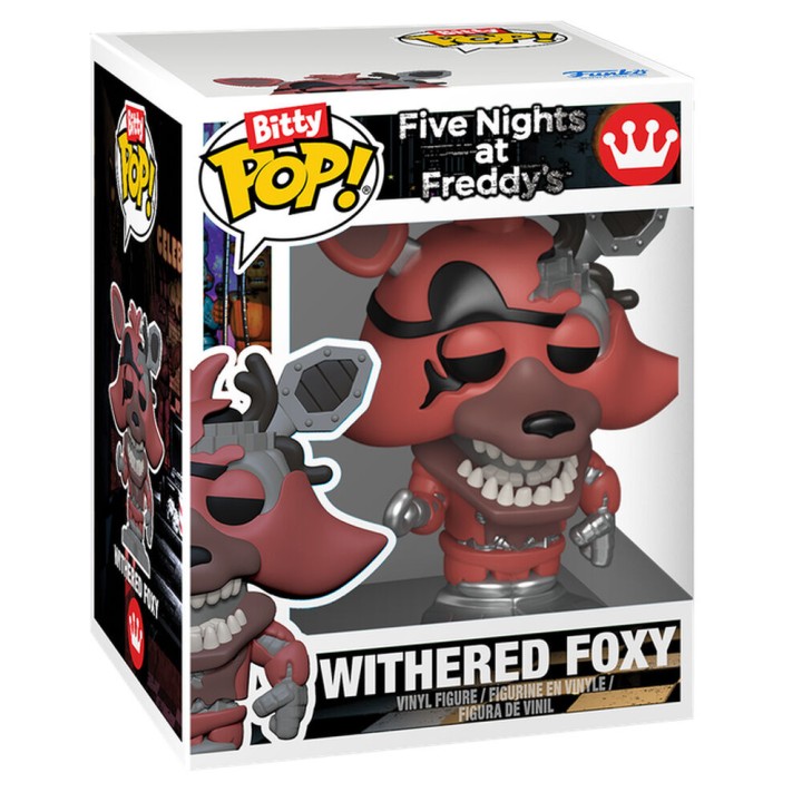 Blister 4 figuras Bitty POP Five Nights at Freddy´s