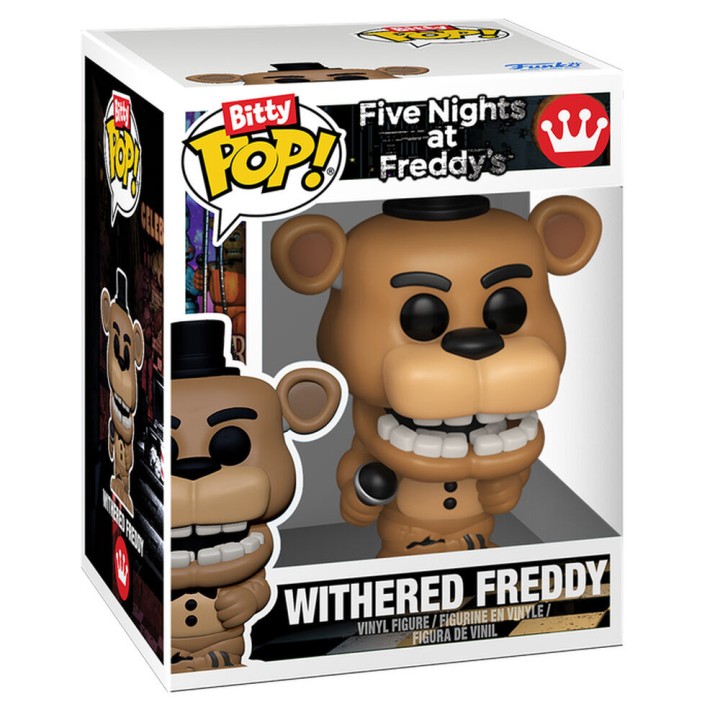 Blister 4 figuras Bitty POP Five Nights at Freddy´s