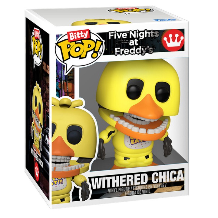 Blister 4 figuras Bitty POP Five Nights at Freddy´s