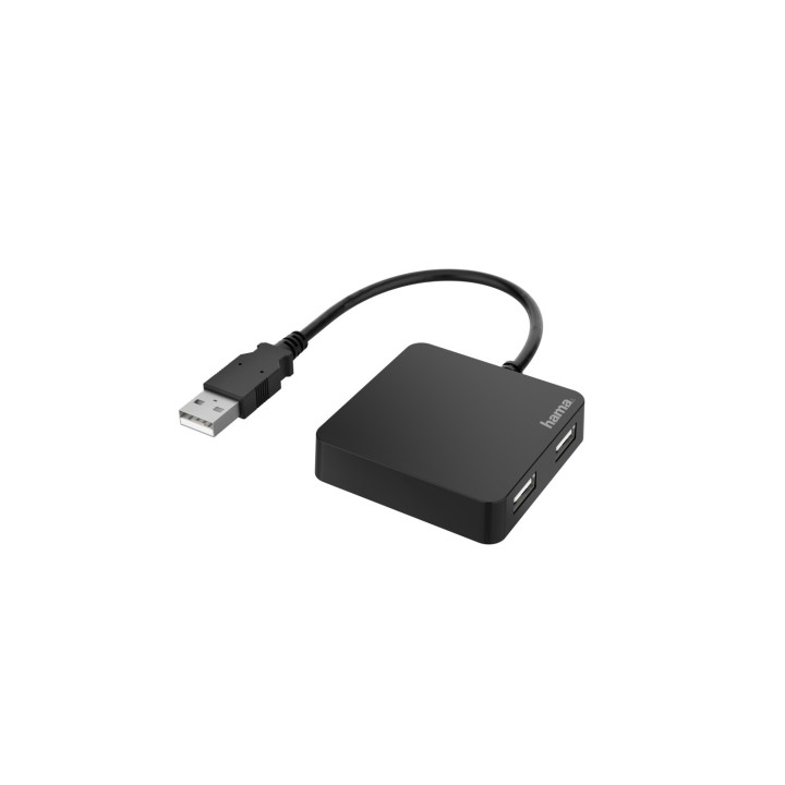 USB Hub, 4 Puertos, 480 Mbps, cuadrado