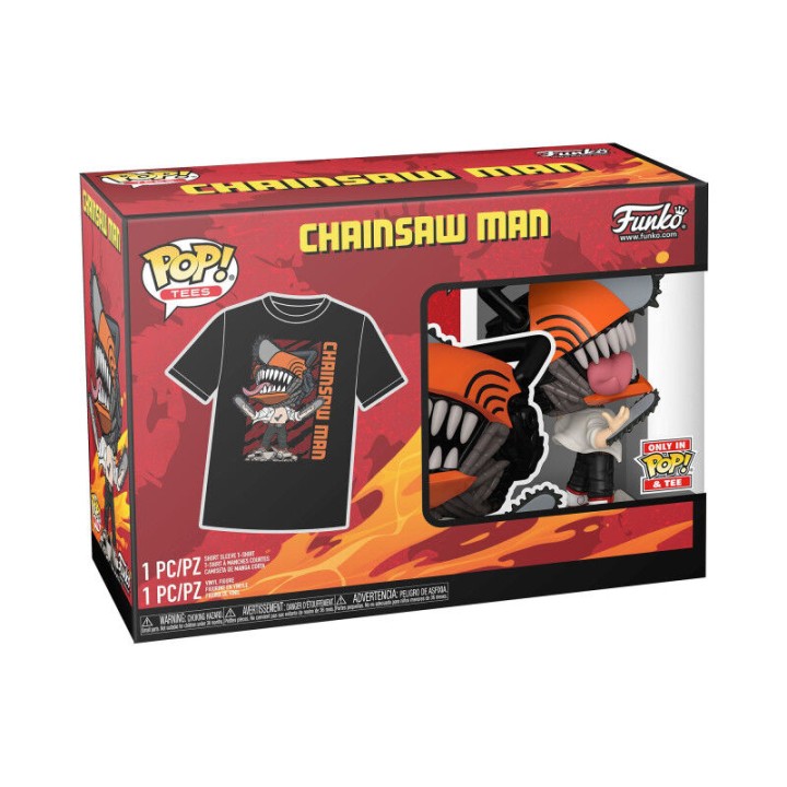 Set figura POP & Tee Leaping Chainsaw Man