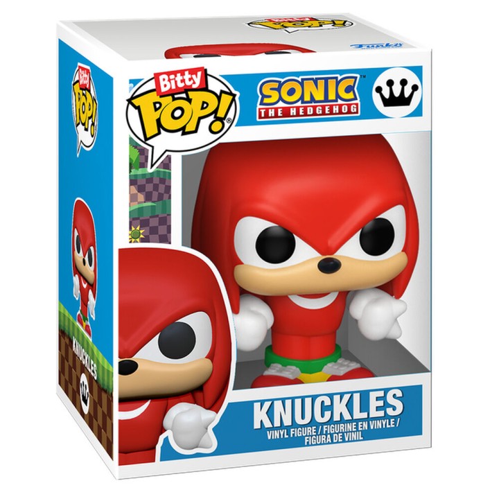 Blister 4 figuras Bitty POP Sonic The Hedgehog
