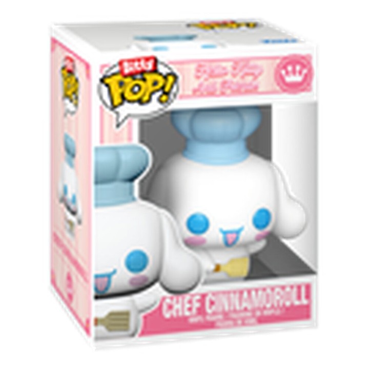 Figura Bitty POP Town Hello Kitty and Friends Chef Cinnamoroll With Cafe Cinnamoroll