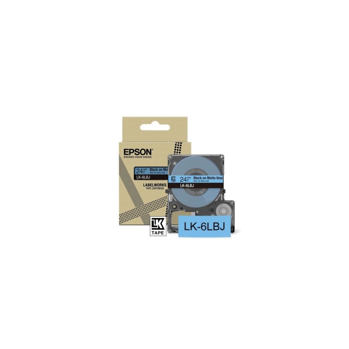 Epson LK-6LBJ Negro, Azul