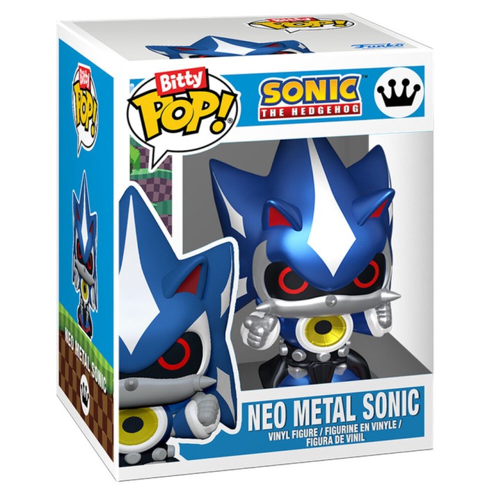 Blister 4 figuras Bitty POP Sonic The Hedgehog