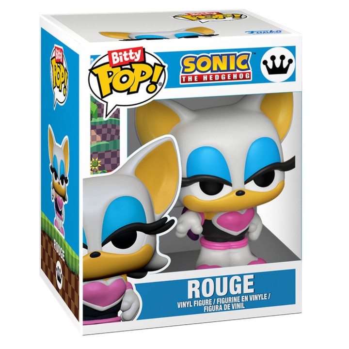 Blister 4 figuras Bitty POP Sonic The Hedgehog