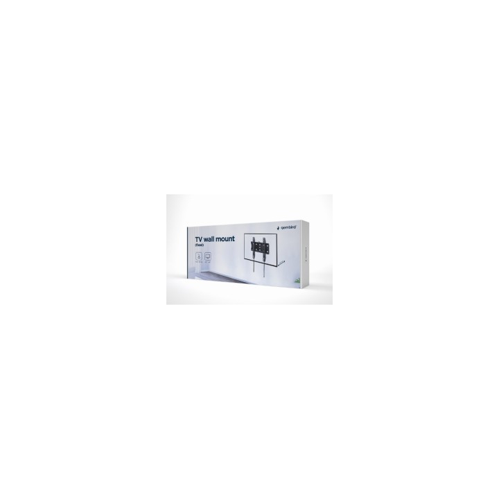 Gembird WM-42F-01 soporte para TV 106,7 cm (42") Negro