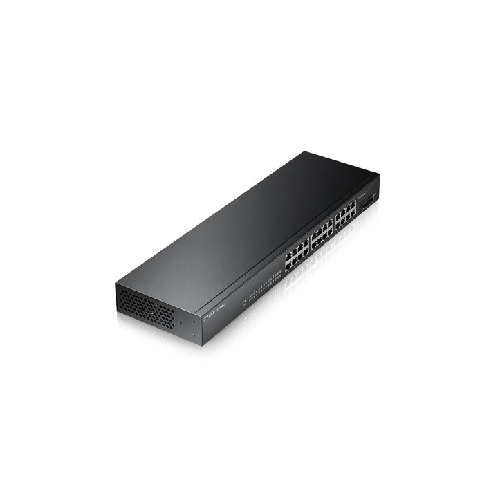Zyxel GS-1900-24 v2 Gestionado L2 Gigabit Ethernet (10/100/1000) 1U Negro