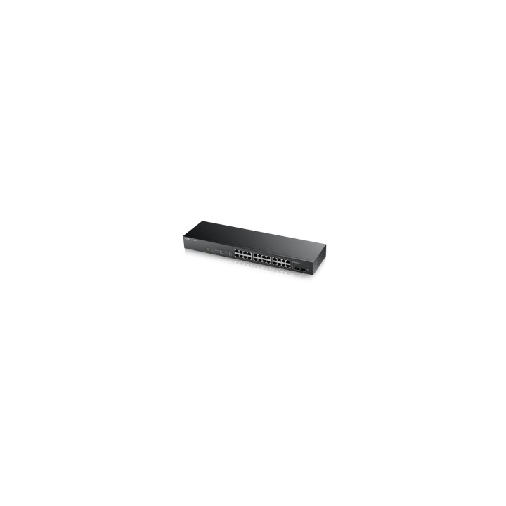 Zyxel GS-1900-24 v2 Gestionado L2 Gigabit Ethernet (10/100/1000) 1U Negro