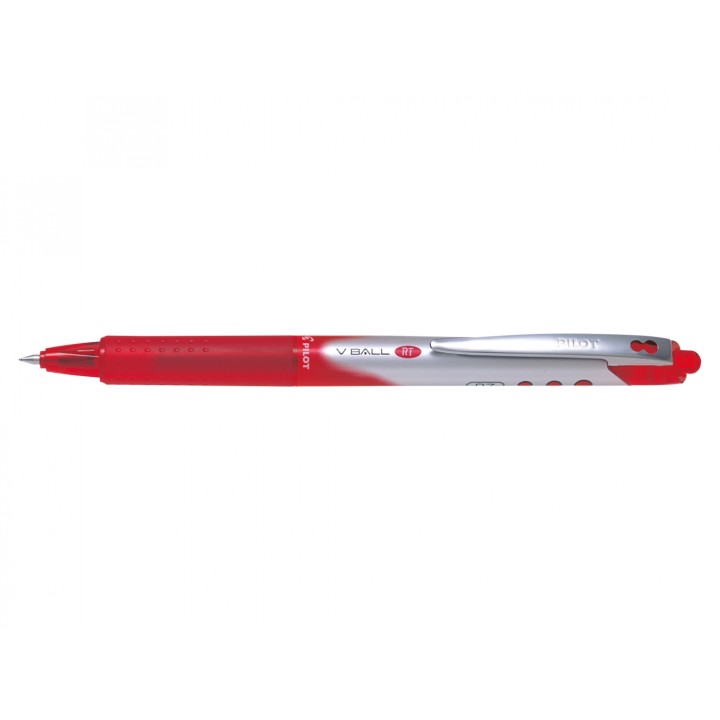 Pilot V-Ball RT 07 BolÍ­grafo retráctil con clip Rojo