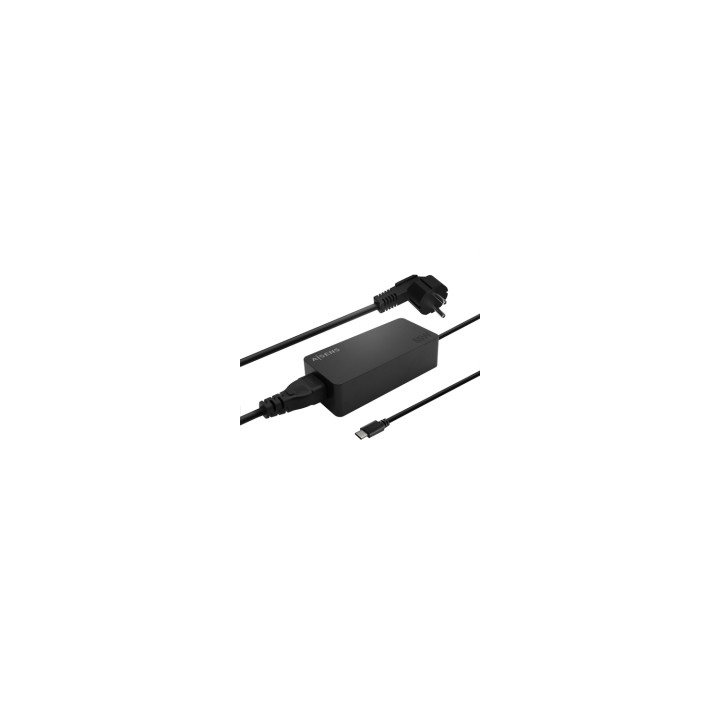 AISENS Cargador 65W PD3.0 1XUSB-C 1.8M, Negro