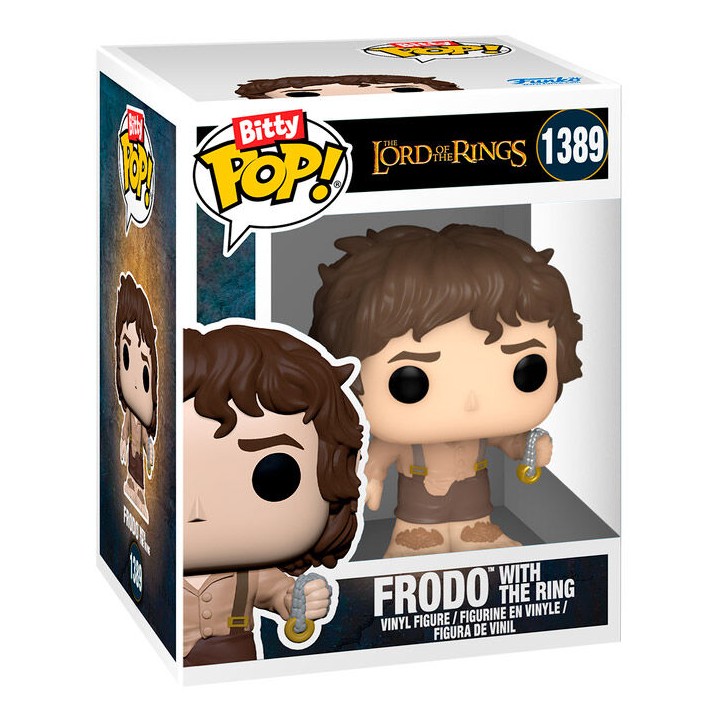 Figura Bitty POP Town El Señor de los Anillos Frodo Baggins and the Shire