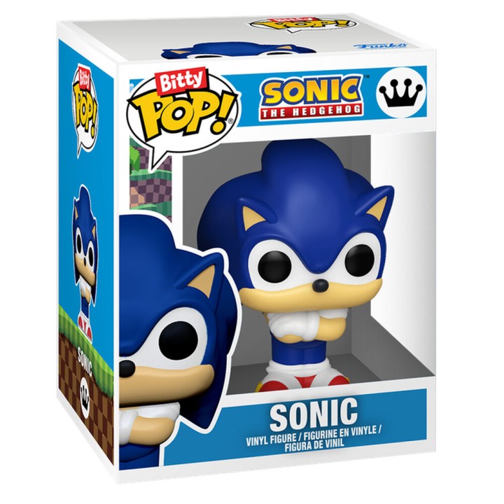 Figura Bitty POP Ride Sonic The Hedgehog Sonic and Speed Star w/Sonic Lightning